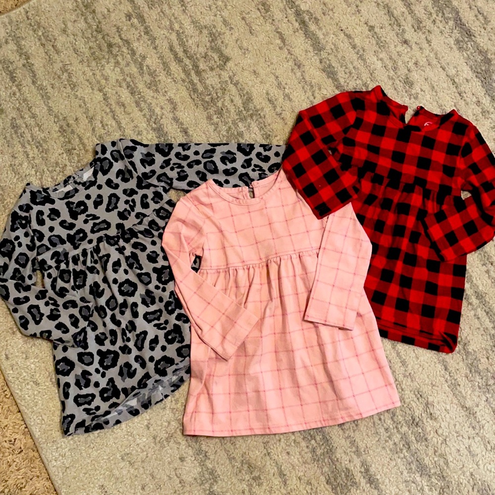 3 long sleeve dresses